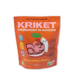 Kriket Chocolate Chirp granola - Box of 8 units
