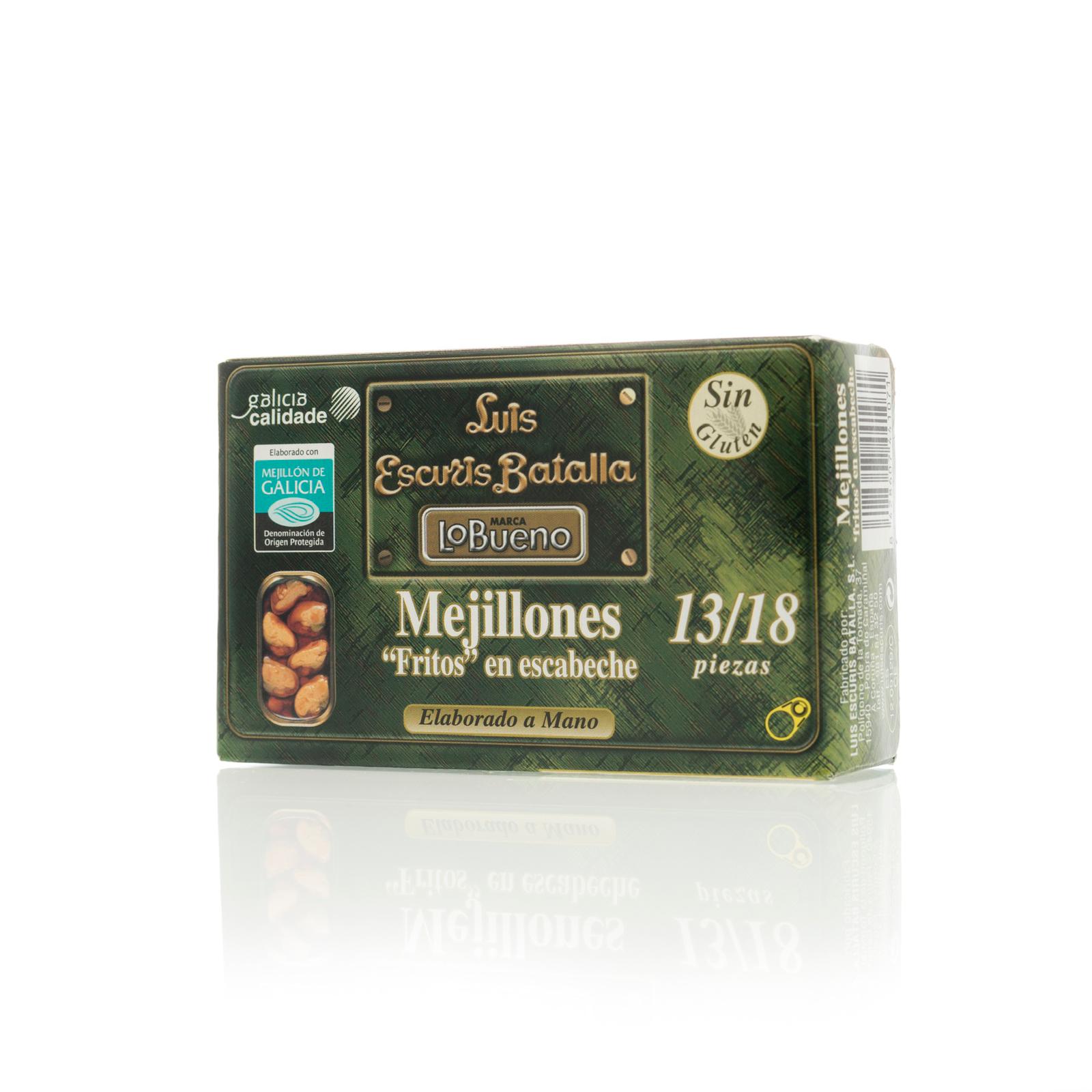 Marinated Mussel Luis Escuris -120g (13/18 pieces)