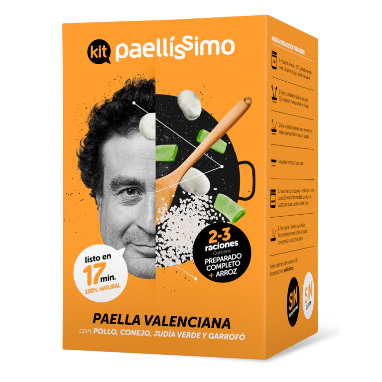 Paellisimo Kit - Valencian Paella - 1kg. Explained How Easy It Is, by Pepe Rodriguez: 2 Michelin Star Chef.