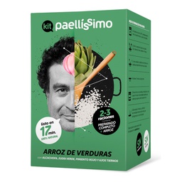 Paellisimo Kit - Vegetables Rice - 1kg.Explained How Easy It Is, by Pepe Rodriguez: 2 Michelin Star Chef.