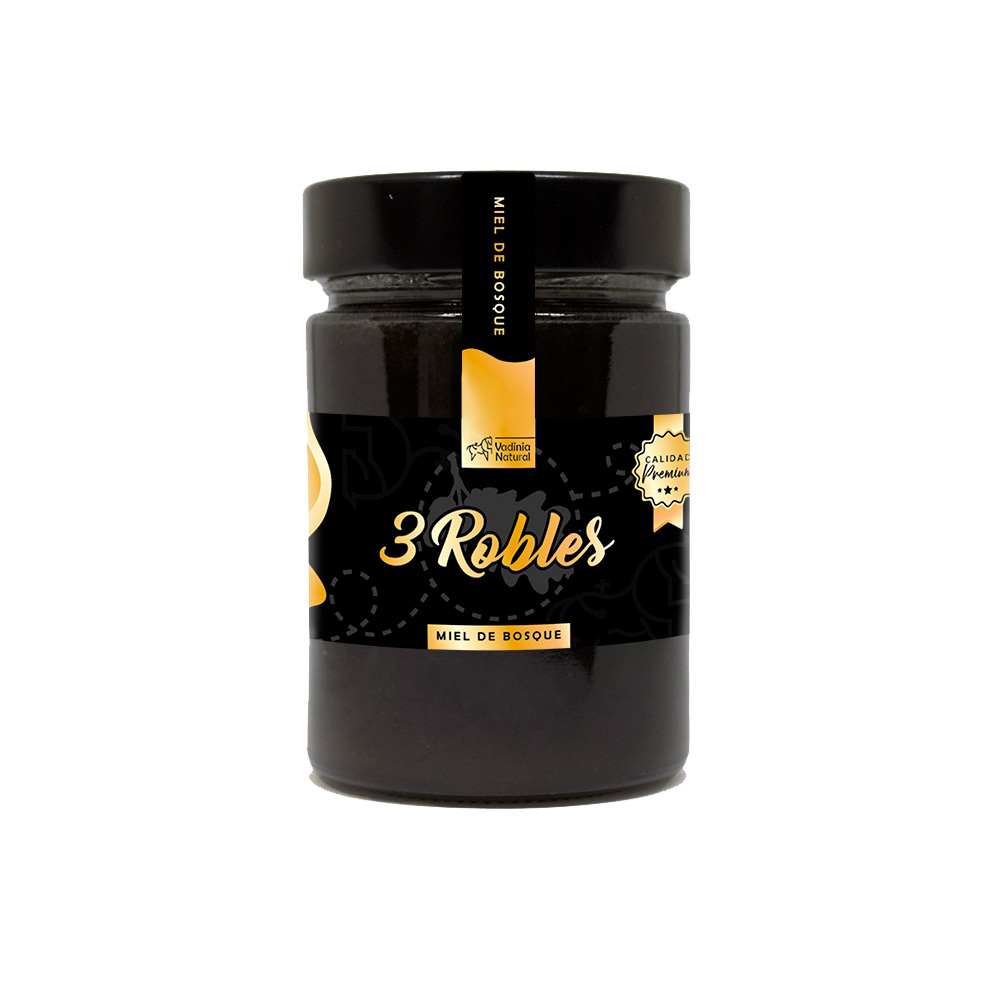 3 Robles - Eiken Natuurlijke Honing 