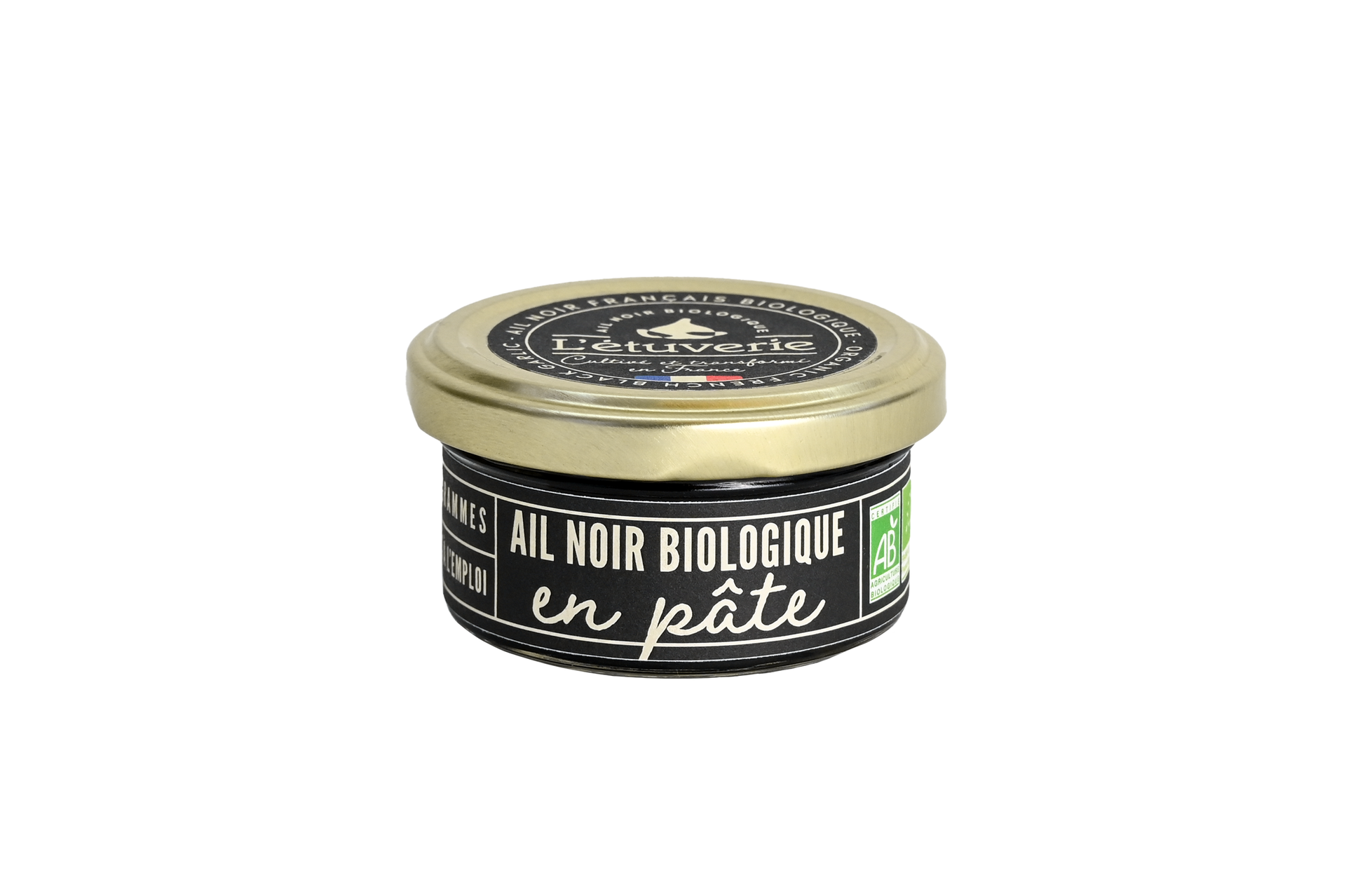L’étuverie - Ail noir bio: En pâte - 60gr