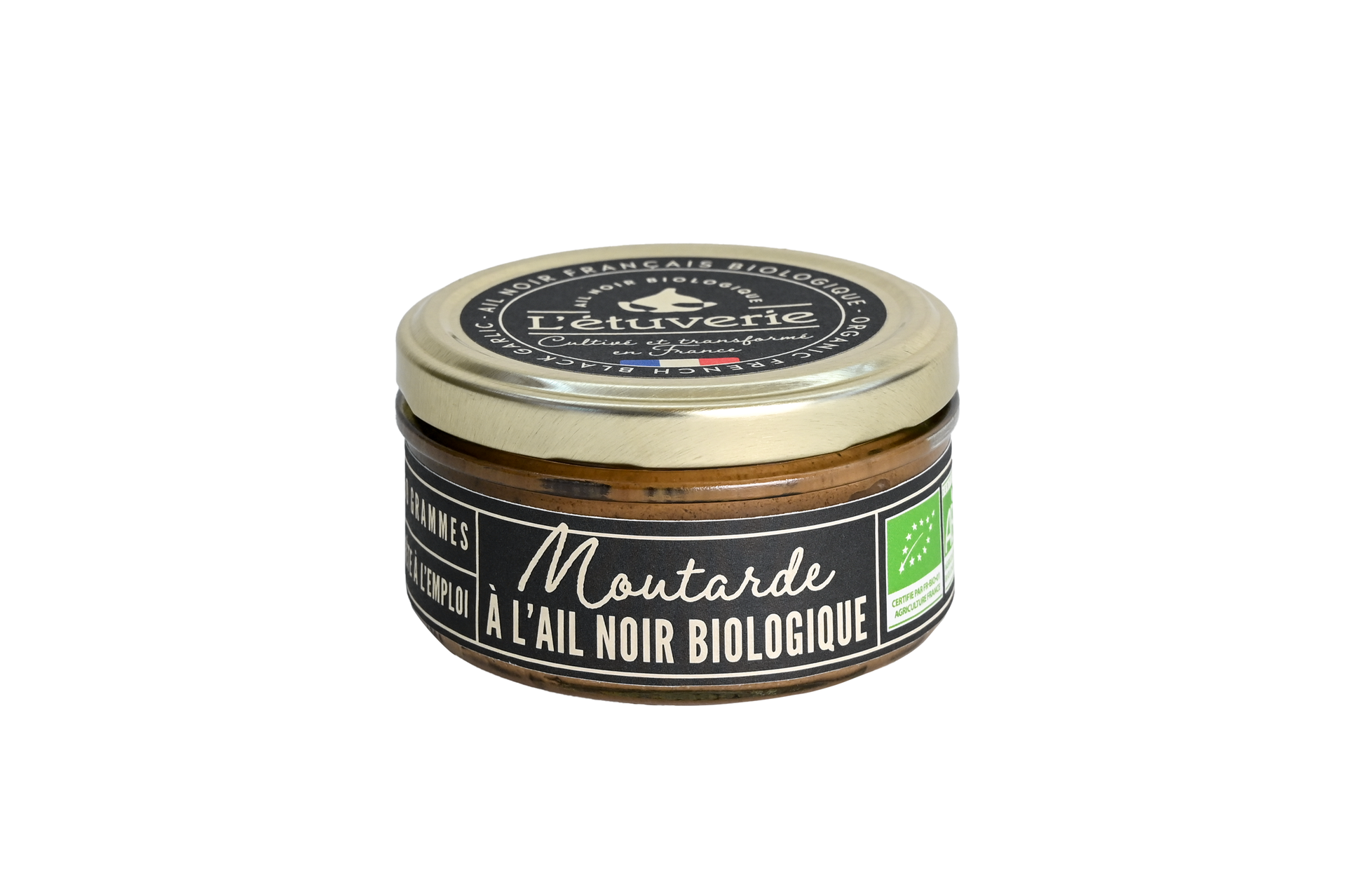L’étuverie - Organic black garlic mustard - 150gr