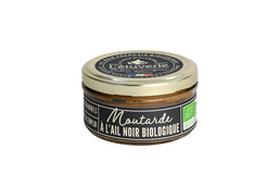 L’étuverie - Moutarde à l’ail noir bio - 150gr