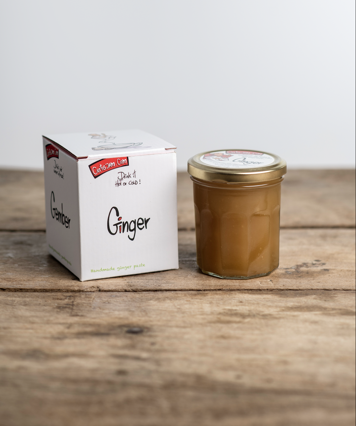 Curt's Jam - Ginger jam suitable for tea - 200gr