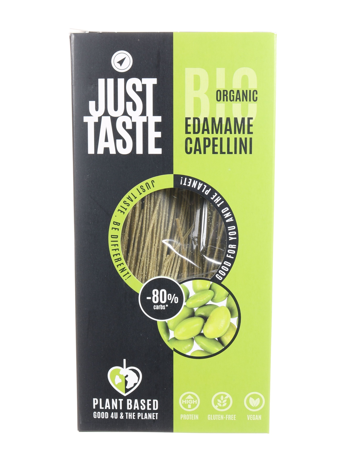Just Taste - Organic Edamame Capellini - 6 x 250gr