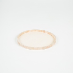 Asiana - Plateau en bois rond diam 35 cm - 215gr