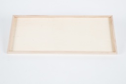 Asiana - Rectangular wooden tray 60*25*2cm - 215gr