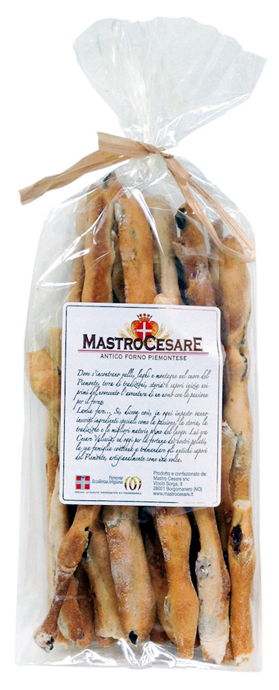 MastroCesare - Broodstengels met Rozijnen - 200gr