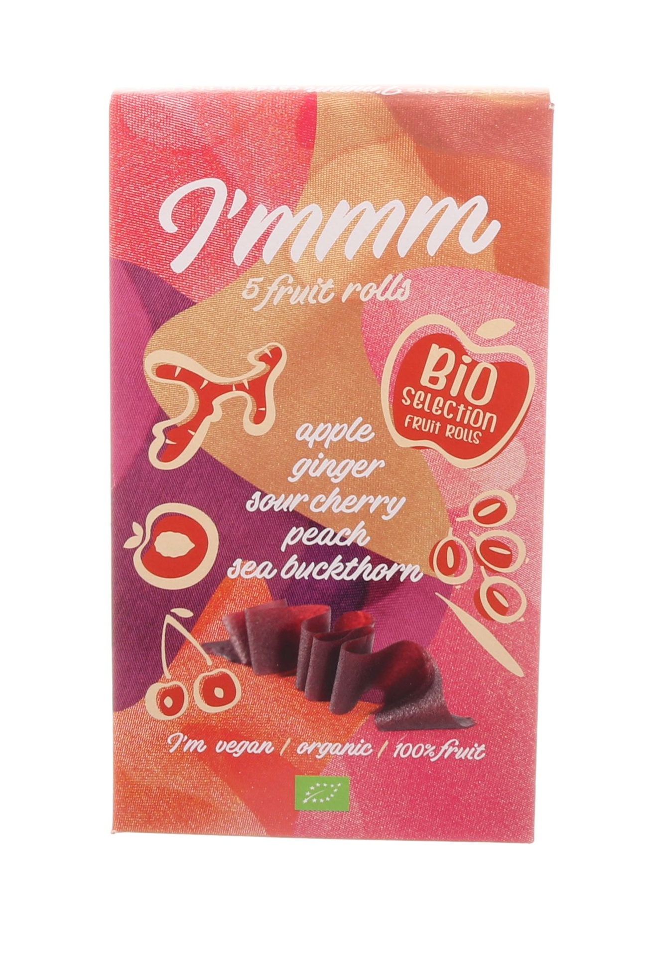 I'mmm 5 fruit roll - Selección orgánica - 77gr
